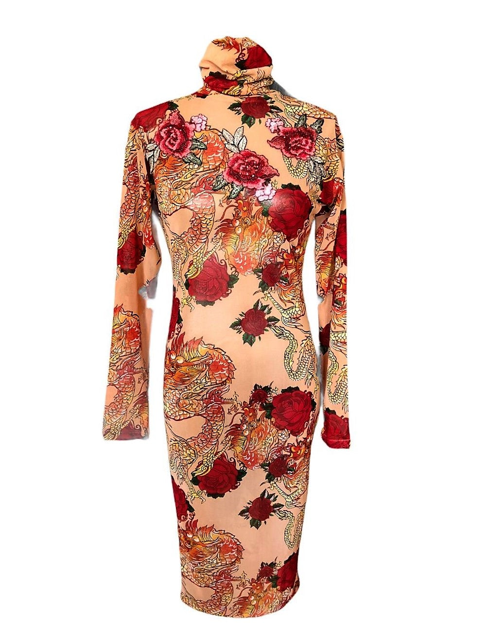 Oriental Rose Dress